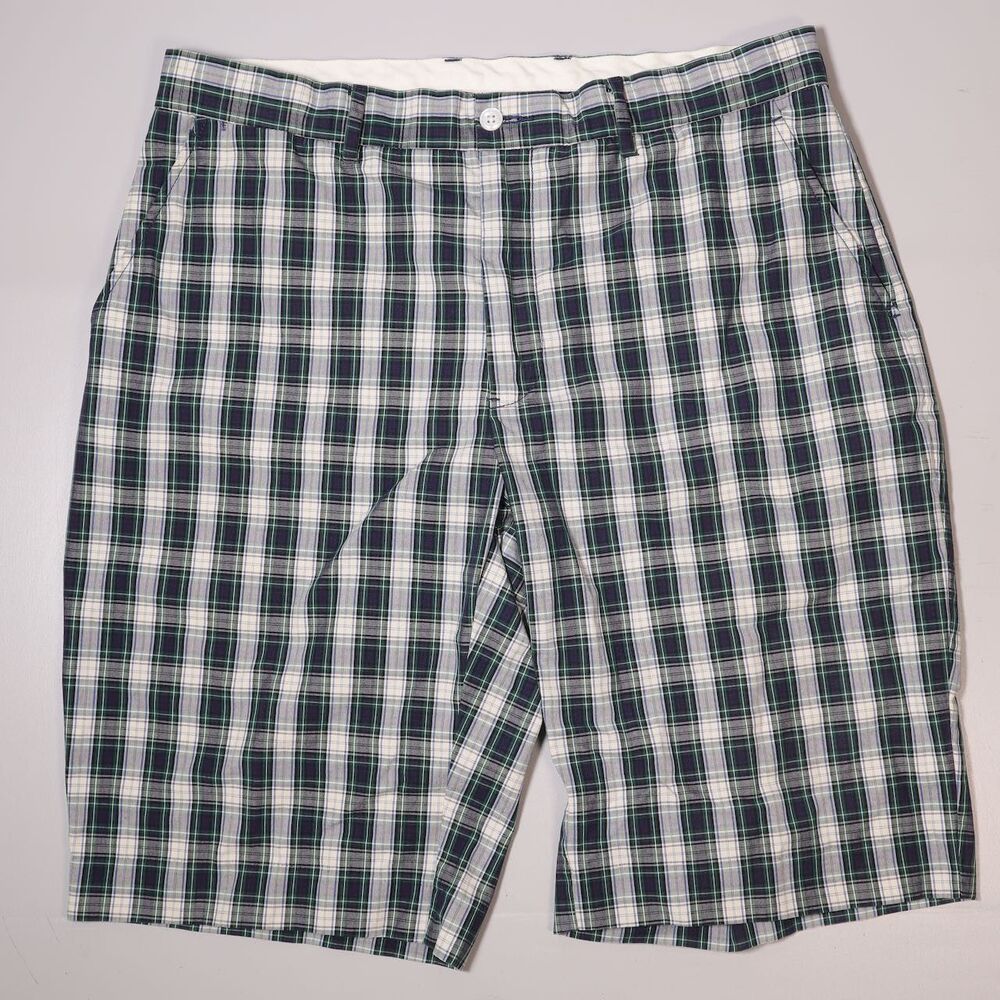 Polo Ralph Lauren Bermuda Shorts Cotton Multicolor  Plaid  Mens 35 x 12"